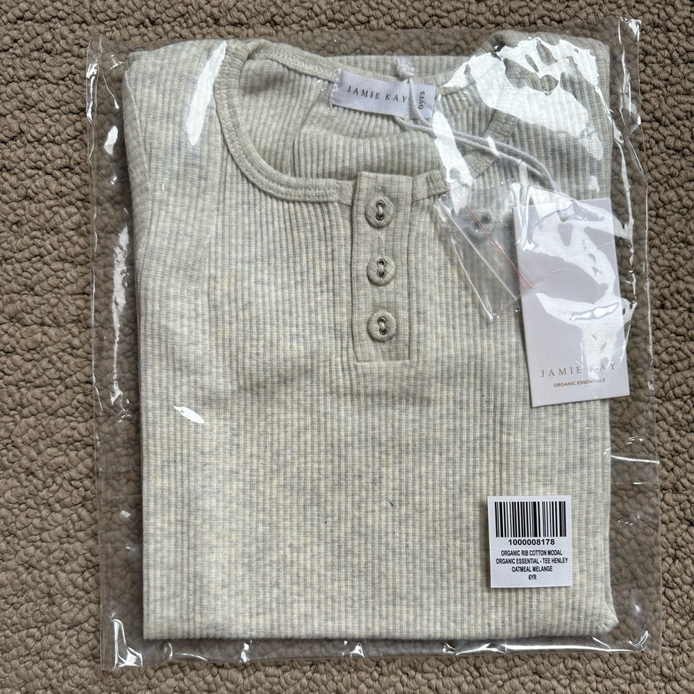NWT Jamie Kay rib cotton modal tee 6
